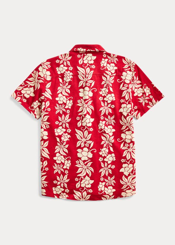 Camisa Ralph Lauren Hombre Rojos - Jersey Hawaiian Camp - CLXOE9148